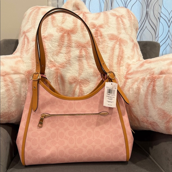 🎀COACH~Powder Pink Erin Shoulder Bag - Picture 3 of 4